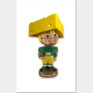 Bobblin' Cheesehead Posters and Art